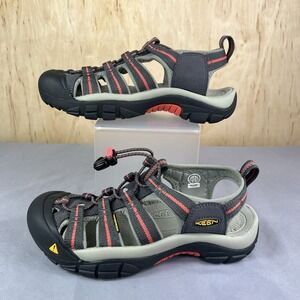 KEEN Newport H2 Women's Sandals Size 7 Gray Coral Water Shoes Used